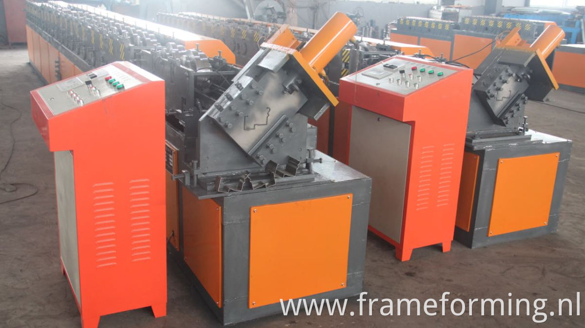 steel door frame bending machine